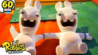 Compilación 1h Congelar Rabbids | Dibujos animados para niños