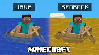 12 NAJDZIWNIEJSZYCH RÓŻNIC między JAVA a BEDROCK EDITION w MINECRAFT!