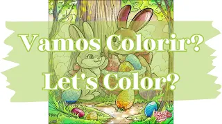 Vamos Colorir? Let's Color? #030 #pascoa #easter