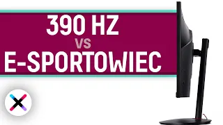 MONITOR 390Hz! 🔥| Test, recenzja Acer Nitro XV252QF ft. @AGOgg