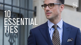 10 Essential Ties - He Spoke Style