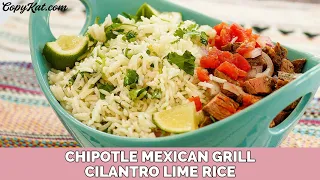 Chipotle Mexican Grill Cilantro Lime Rice