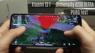 Xiaomi 13T PUBG Test ★ Mediatek Dimensity 8200 Ultra ★ All Graphics Settings and Gyroscope