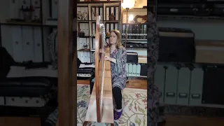 Passion for Leverharp, Killarney Innisfallen harp, Kristine Warmhold