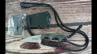 Фиксированный нож! CRKT MINIMALIST! Alan Folts! Реплика!