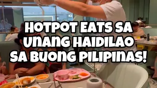 Eating at the FIRST Haidilao in the Philippines! | EATSplorations