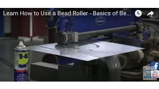 Learn How to Use a Bead Roller - Basics of Bead Rolling From Eastwood