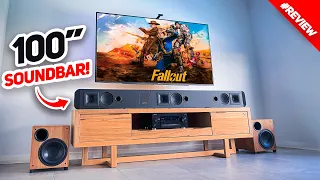 🔊 WORLDS BIGGEST SOUNDBAR!! 🔊 KRIX LX-7 Linear LCR - For Your Home Theater!