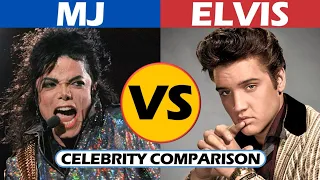 Michael Jackson vs Elvis Presley - Celebrity Comparison