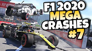 F1 2020 MEGA CRASHES #7