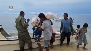 Post TC Yasa relief and damage assessment in Oneata, Lau