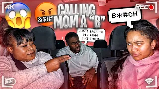 Calling My Boyfriend's MOM The "B" WORD PRANK To See His Reaction! *HE SNAPPED*