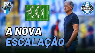 🔵⚫️⚪️ Time titular do Grêmio com Diego Costa e Du Queiroz