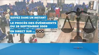 🔴 Procès du 28 Septembre - Audience du 13 Février 2023 - J48 (2ème Partie) • ESPACE TV GUINEE