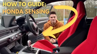 HOW TO GUIDE FOR USING HONDA SENSING | 2023+ Honda Civic