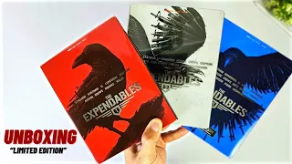 The Expendables 1 2 & 3 4K Steelbook Best Buy Exclusive Unboxing | 4K Disc Menu Reveal