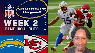 Los Angeles Chargers vs. Kansas City Chiefs | NFL Week 2 2022 Highlights Reaction