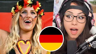 Arab Girl Living in Germany REACTING to Geography Now! Germany