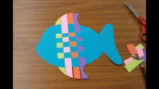 Fish Paper Weaving, Part 1