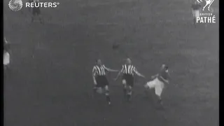 Charlton vs. Newcastle in Round Three of the F.A. Cup (1948)