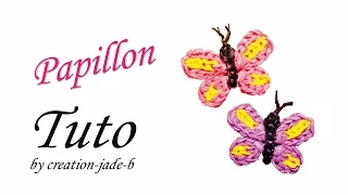 Tuto Rainbow Loom - Papillon (Butterfly) !