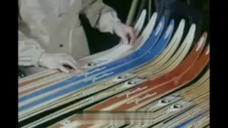 Как делали лыжи в СССР 1972