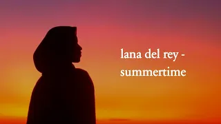 lana del rey - summertime sadness