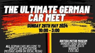 ULTIMATE GERMAN CAR MEET At British Motor Museum with Audi TT Addicts!