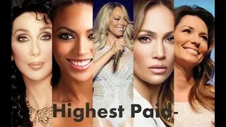 Top 10 Highest Paid Female Singers In The World 2017