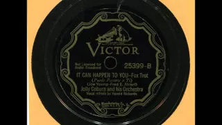 Jolly Coburn & Orchestra (Harold Richards) - It Can Happen To You