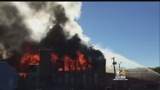 7-Alarm Fire Destroys Vacant Haverhill Mill