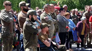 Проводи Васильківського Героя Василя Годованого