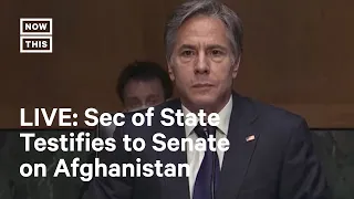 Sec. Antony Blinken Testifies Before Senate Panel on Afghanistan Withdrawal I LIVE