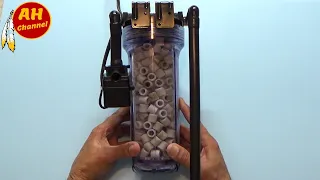 How to DIY Hang on the back Canister Filter