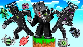 APENAS um BLOCO do ALIEN X do CARNITRIX vs OMNITRIX de BEN 10 no MINECRAFT