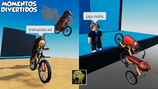 OBBY EN BICICLETA MOMENTOS DIVERTIDOS (ROBLOX)