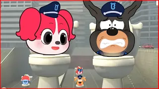 Best MEGAMIX Sheriff Labrador - Skibidi Toilet Meme Song