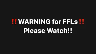 FFL warning- ATF will revoke for tiny clerical errors- our experience