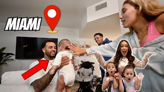 THE WHOLE FAMILY FLEW TO MIAMI 🌴 *DAY 1*