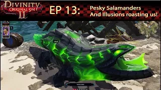 The Cave of illusions! + Void Salamanders - [Maingame Monday] Divinity: Original Sin 2 EP13