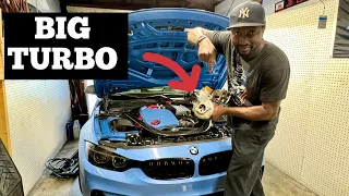 Making My F80 M3 Faster! (How to Installed BMW F8X Turbos.)