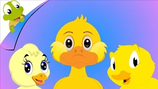 Six Little Ducks Nursery Rhyme for Kids with Lyrics