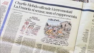 Власть Италии подала в суд против «Шарли Эбдо» за карикатуры на жертв землетрясения