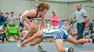 138 – Dillion Graham {G} of Wright Way IN vs. Tanner Gerber {R} of Elite Athletic Club IN