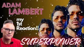 Adam Lambert SUPERPOWER!! TheSomaticSInger REACTS!!!!