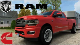 American Truck Sim - Ram 3500 gooseneck