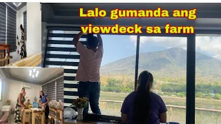 (#292) Naikabit na ang mga blinds sa viewdeck + preparation para sa special needs and seniors