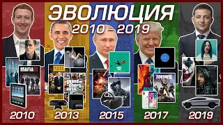 ЭВОЛЮЦИЯ 10-Х ГОДОВ (2010-2019)