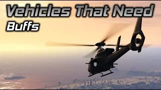 GTA Online: Vehicles That Need Buffs