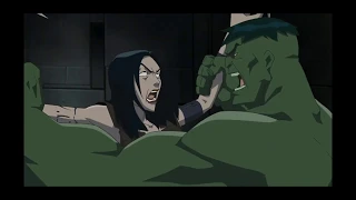 Hulk has a screaming match